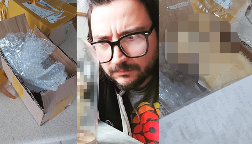 Kanadada akılalmaz olay: Kargo paketini açınca dehşeti yaşadı