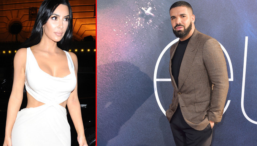 Drake, daha resmi olarak boşanmadan Kim Kardashianın peşine düştü