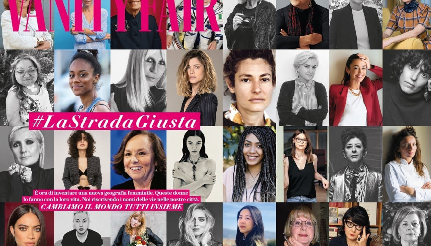 Serra Yılmaz Vanity Fairin kapağında