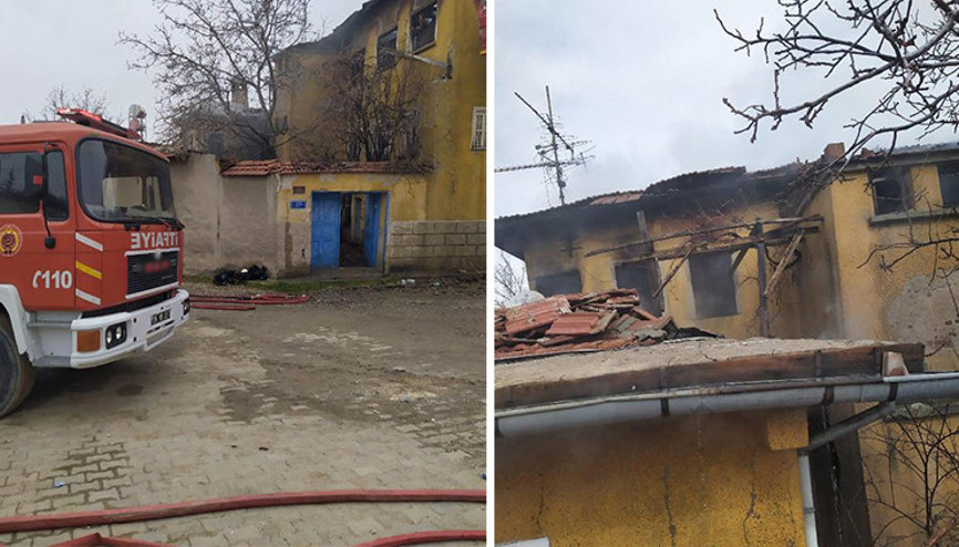 Yaşlı kadın yalnız yaşadığı evinde çıkan yangında hayatını kaybetti