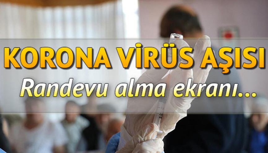 Aşı randevusu alma ekranı MHRS ve telefon ile 60 yaş üstü aşı randevusu nasıl alınır