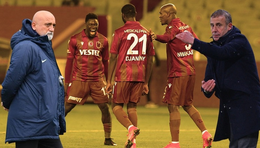 Trabzonspor-Ankaragücü maçına damga vurdu Ekuban ve Djaninyden tarihe geçen goller sonrası rekor...