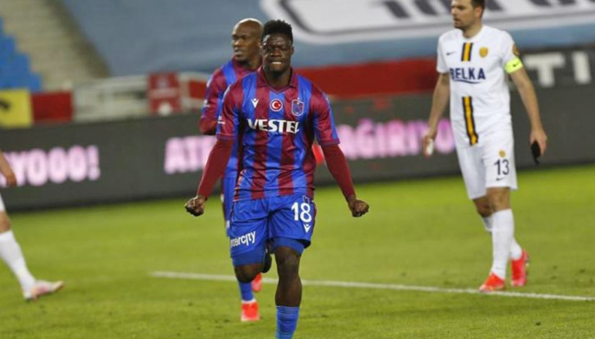 Trabzonsporda Caleb Ekuban en golcü sezonunu yaşıyor