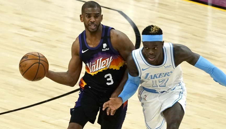 NBAde Gecenin Sonuçları: Chris Paul rekor kırdı, Sunstan Lakersa 17 sayı fark