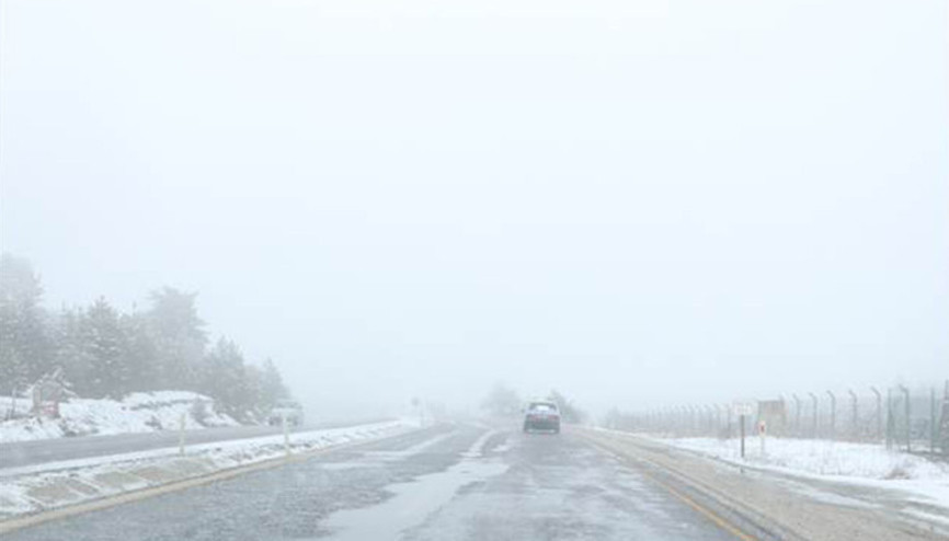 Kastamonuda kar yağışı etkili oldu
