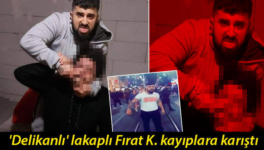 Görüntülere tepki yağmıştı Delikanlı lakaplı Fırat K. yakalandı Görüntülere tepki yağmıştı Delikanlı lakaplı Fırat K. yakalandı