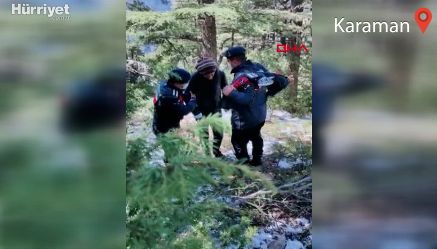 Karamanda kaybolan gencin Mersin milli park bölgesinde kurtarıldı Karamanda kaybolan gencin Mersin milli park bölgesinde kurtarıldı