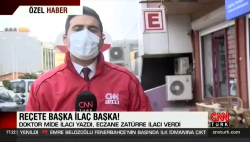 Hatalı okunan reçete, az kalsın canından ediyordu