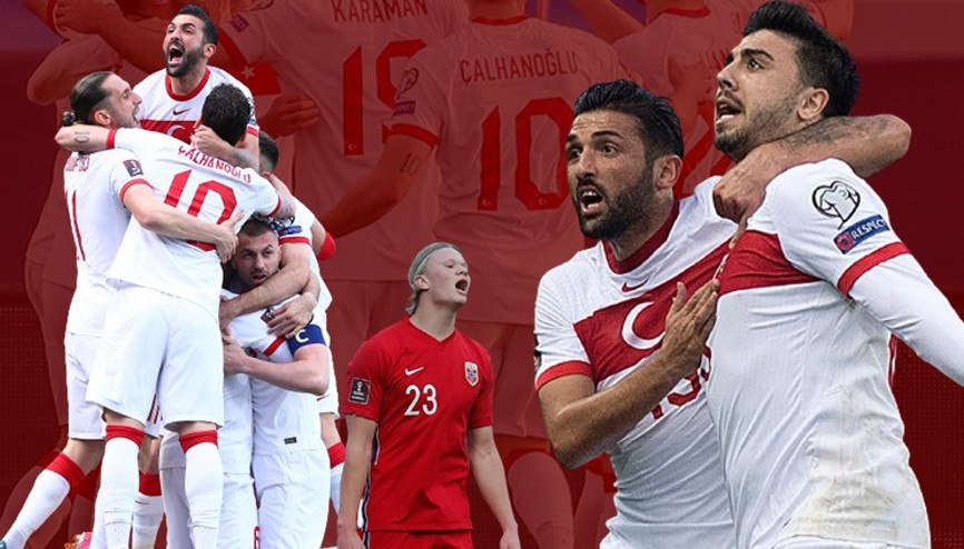 Norveç 0-3 Türkiye (Maçın özeti ve golleri)