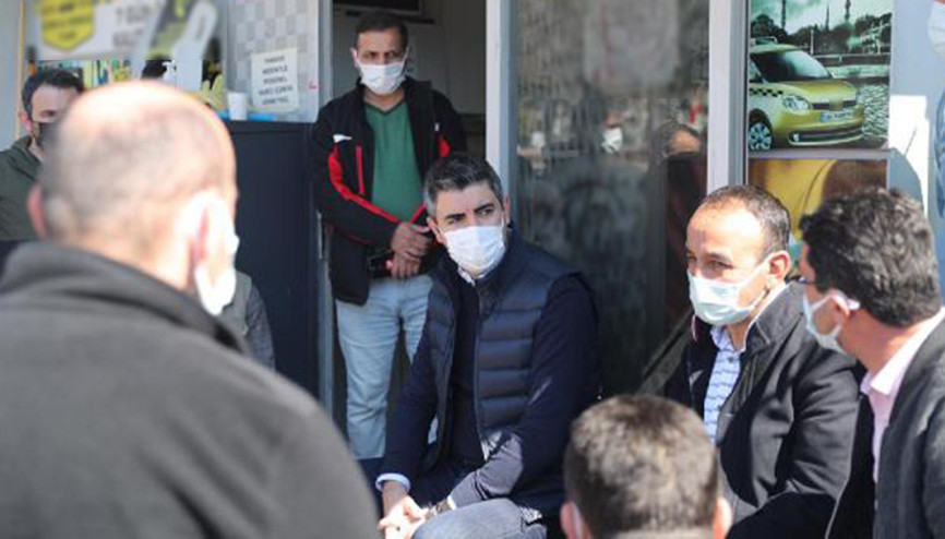 Kartal Belediye Başkanı Yüksel, taksici esnafıyla bir araya geldi