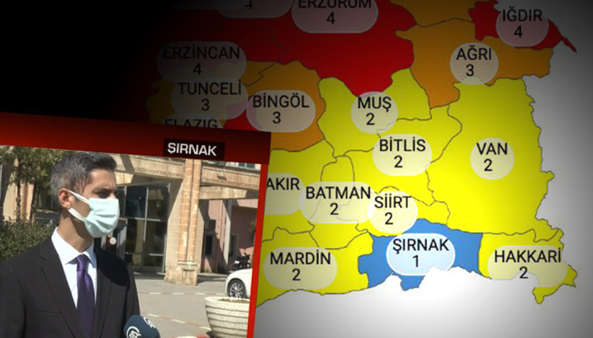 Türkiyenin tek mavi ili Şırnak... İl Sağlık Müdürü başarılarının sırrını anlattı