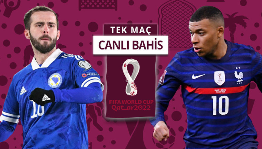 Saraybosnada müthiş kapışma Bosna Hersekin Fransa karşısında iddaa oranı... Saraybosnada müthiş kapışma Bosna Hersekin Fransa karşısında iddaa oranı...