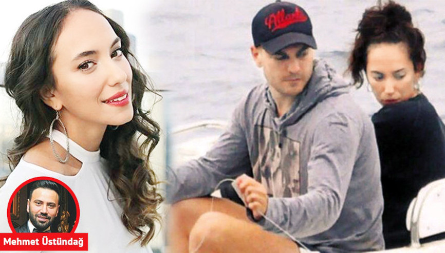 Çağatay Ulusoy sevgilisi Duygu Sarışın ile Ege’ye indi