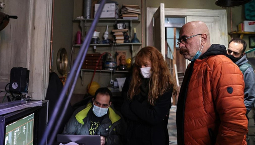 Ezel Akayın Osman Sekiz filminin çekimleri devam ediyor