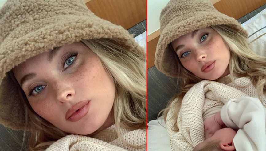 Elsa Hoskun emzirme pozları olay oldu: Göğüslerimiz bunun için, niye rahatsız oldunuz ki