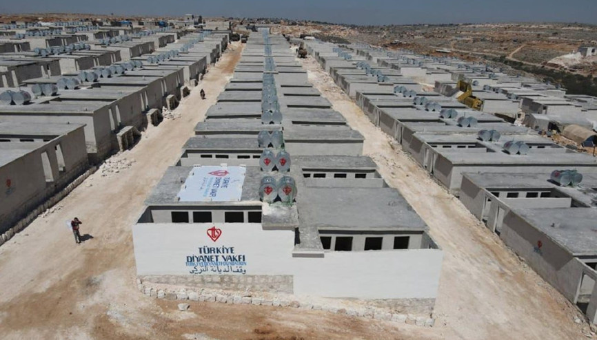 DİTİB, İdlib’de ihtiyaç sahipleri için 6 bin konut yapacak