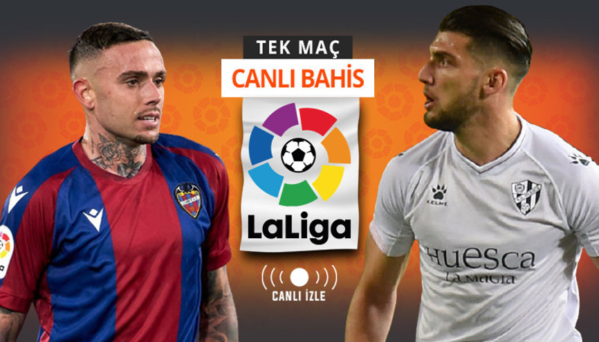 Levantenin La Ligadaki son 7 maçı 2.5 ALT bitti Huesca karşısında bu tercihe verilen iddaa oranı...