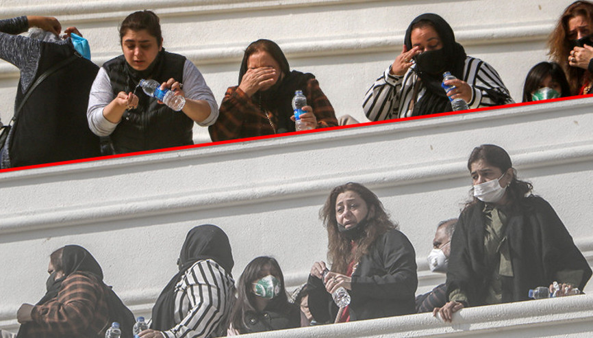 Antalyada otelde korku dolu anlar Müşteriler terasa çıktı