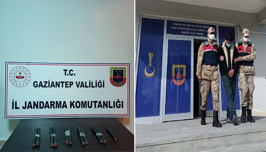 Vücuduna sararak çalıştığı fabrikadan kablo çalan şüpheli tutuklandı