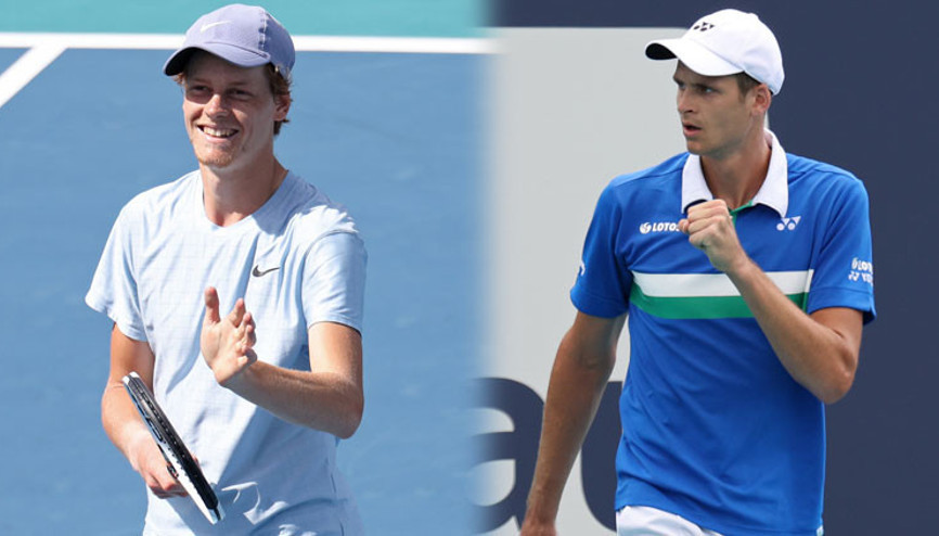 Miami Açıkta Jannik Sinner - Hubert Hurkacz finali