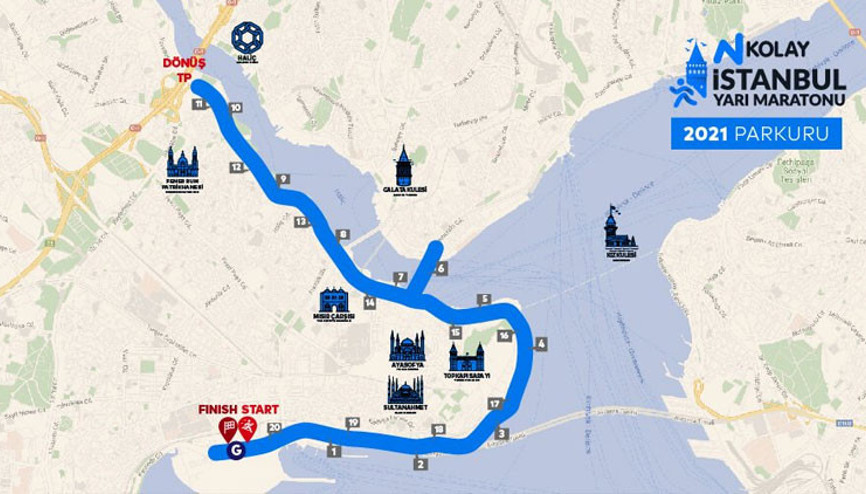 İstanbul Yarı Maratonu yarın koşulacak