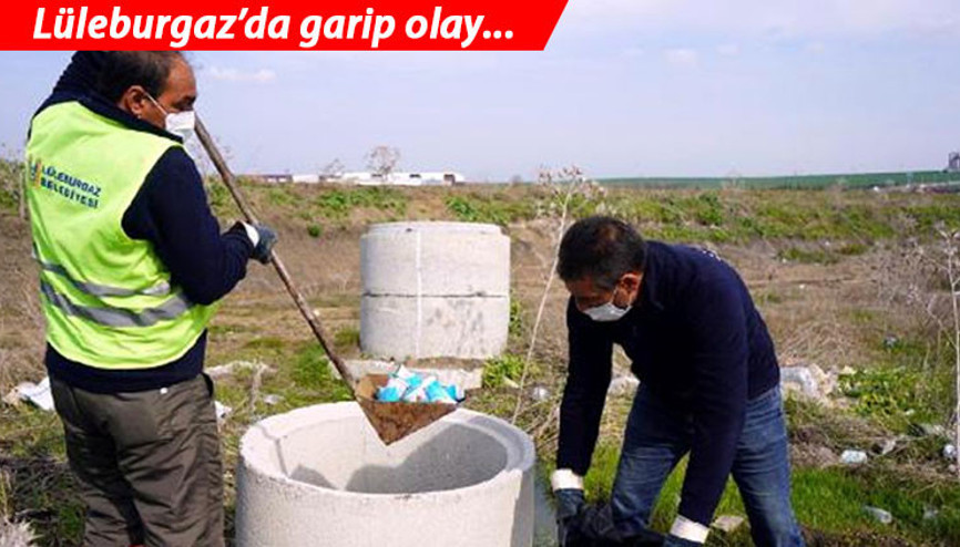 Lüleburgazda akılalmaz olay Kanalizasyon bacasından çıktı... Şaşkına çevirdi