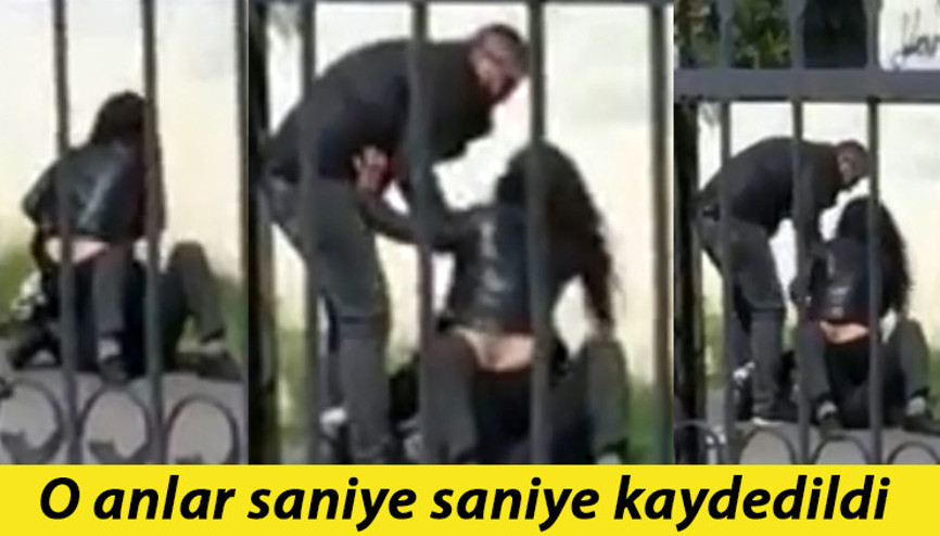 Antalyada bir kadın, yere yatırdığı erkeği Paramı ver diye darbetti