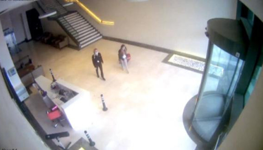 Lüks rezidanstan çelik kasa çaldılar Bavula koyup kaçtılar