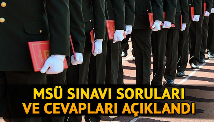 MSÜ tercih sonuçları ne zaman açıklanacak Geçen yıl yaz aylarında duyurulmuştu