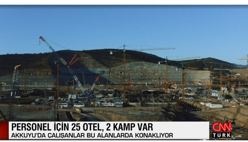 Akkuyu Nükleer Santralinde çalışmalar sürüyor Güvenlik en üst seviyede