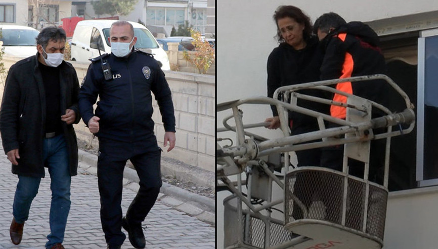 Tartıştığı eşini odaya kilitleyip korku dolu anlar yaşatmıştı Flaş gelişme