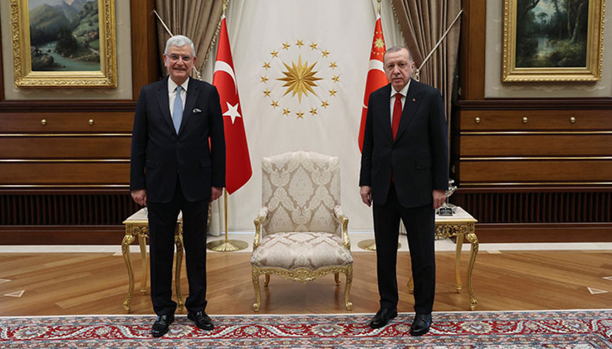 Cumhurbaşkanı Erdoğan, BM Genel Kurul Başkanı Bozkır’ı kabul etti
