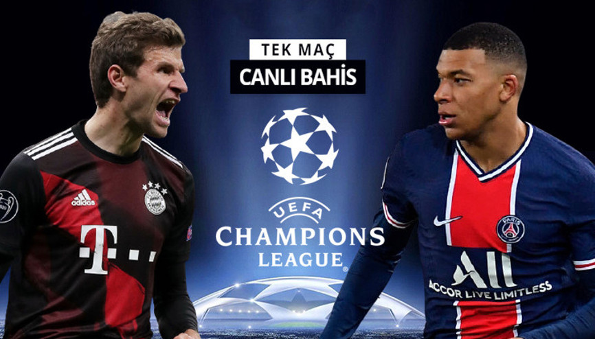Şampiyonlar Liginde DEV EŞLEŞME Bayernin PSG karşısında galibiyetine iddaada...