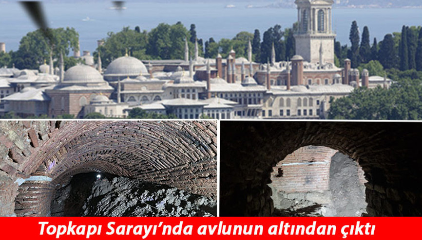 Avlunun altından çıktı… Topkapı Sarayında yeni keşif