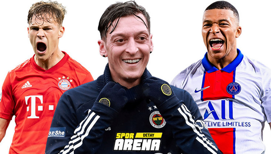Şampiyonlar Liginde Bayern Münih - PSG maçında Mesut Özil detayı Herkes Mbappeyi konuşurken...