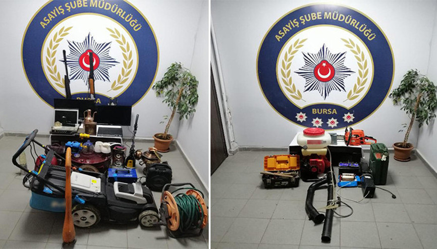 Baz istasyonunda hırsızlık yaparken yakalandılar Baz istasyonunda hırsızlık yaparken yakalandılar