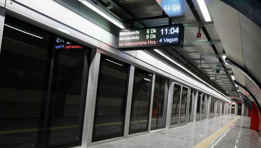 Mecidiyeköy Metro İstasyonu kapatıldı