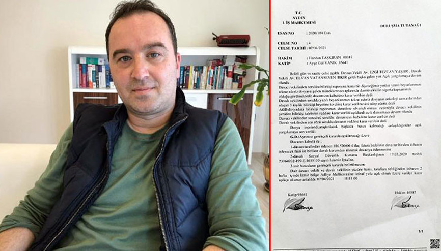 Kanser hastası ilaç davasını kazandı
