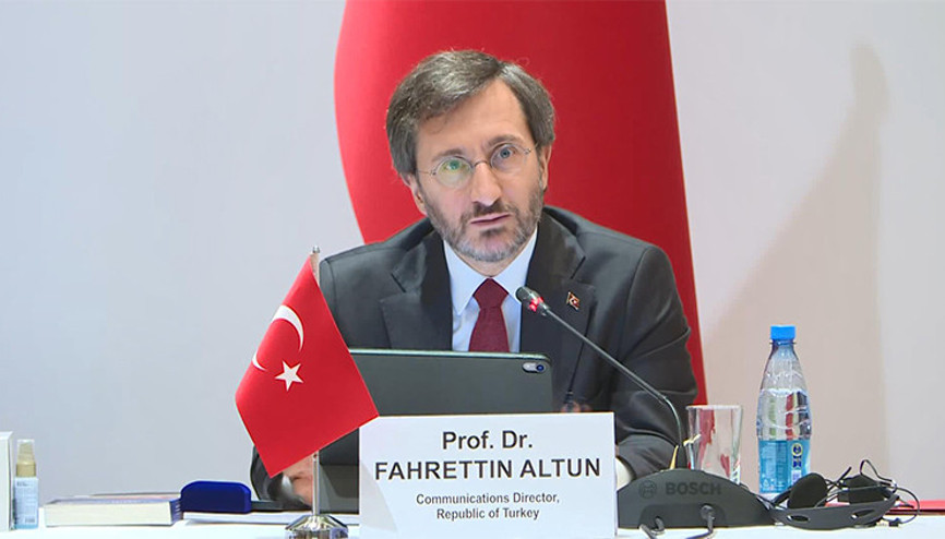 Cumhurbaşkanlığı İletişim Başkanı Fahrettin Altun, Türk Konseyi Toplantısı için Bakü’de