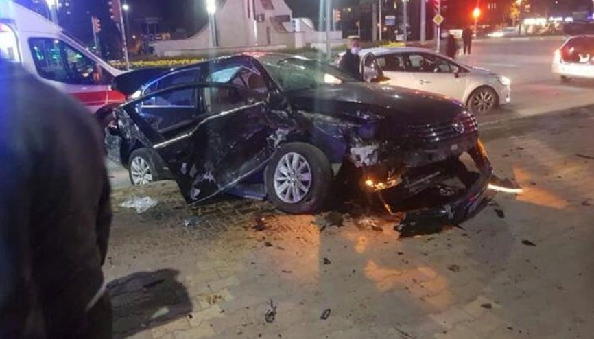 Zincirleme trafik kazasında 5 kişi yaralandı