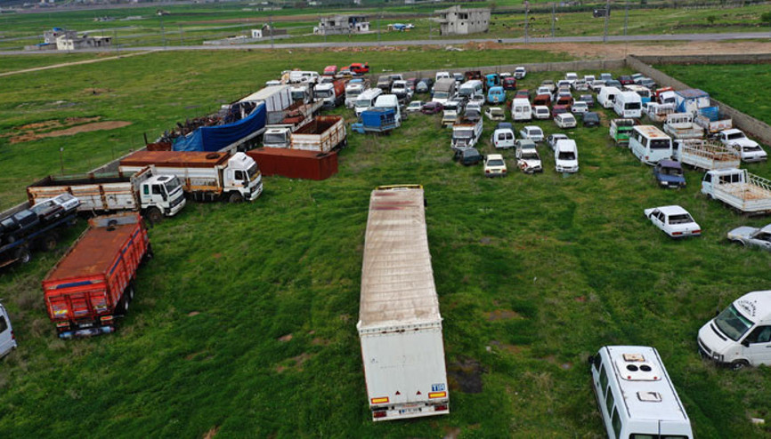 Yediemin otoparkları dolup taşıyor