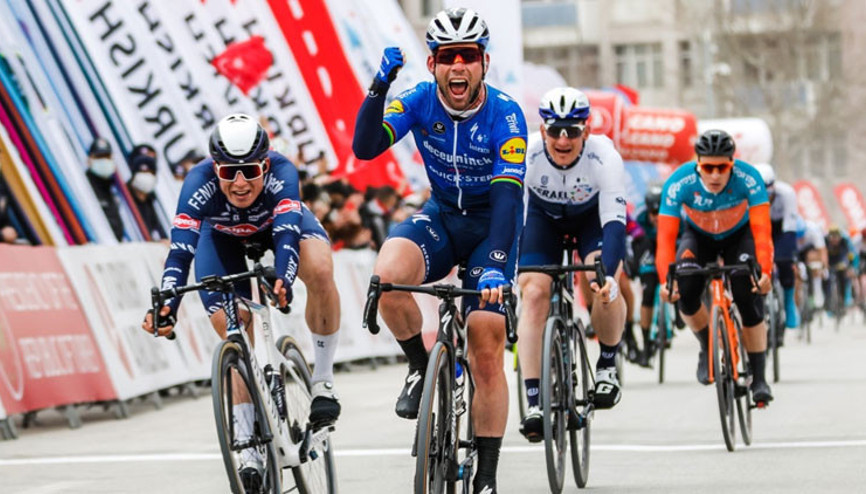 56. Cumhurbaşkanlığı Türkiye Bisiklet Turunun 2. etabını Mark Cavendish kazandı