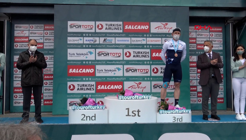 Türkiye Bisiklet Turu Konya etabının ikinci ayağını Mark Cavendish kazandı