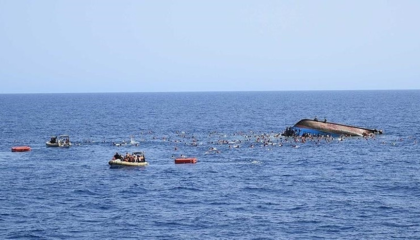 Cibutide göçmen teknesinin alabora olması sonucu 42 kişi hayatını kaybetti