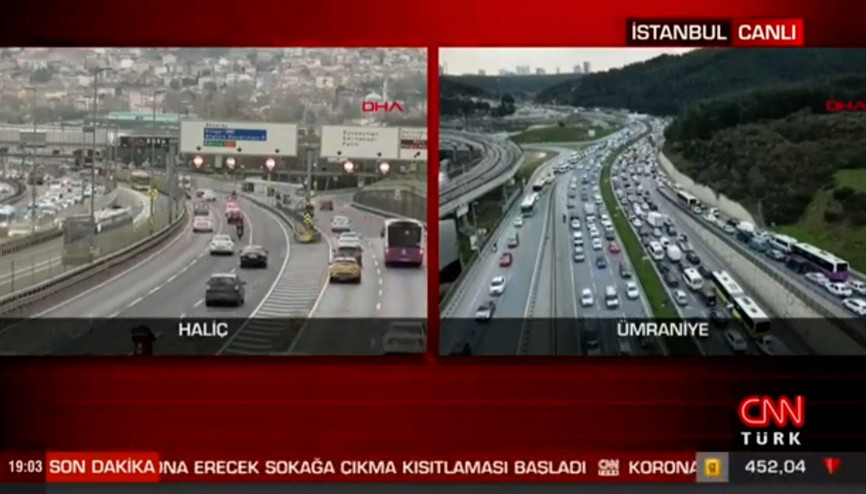 Koronavirüs tedbirleri kapsamında Türkiye genelinde kısmi kapanma başladı Koronavirüs tedbirleri kapsamında Türkiye genelinde kısmi kapanma başladı