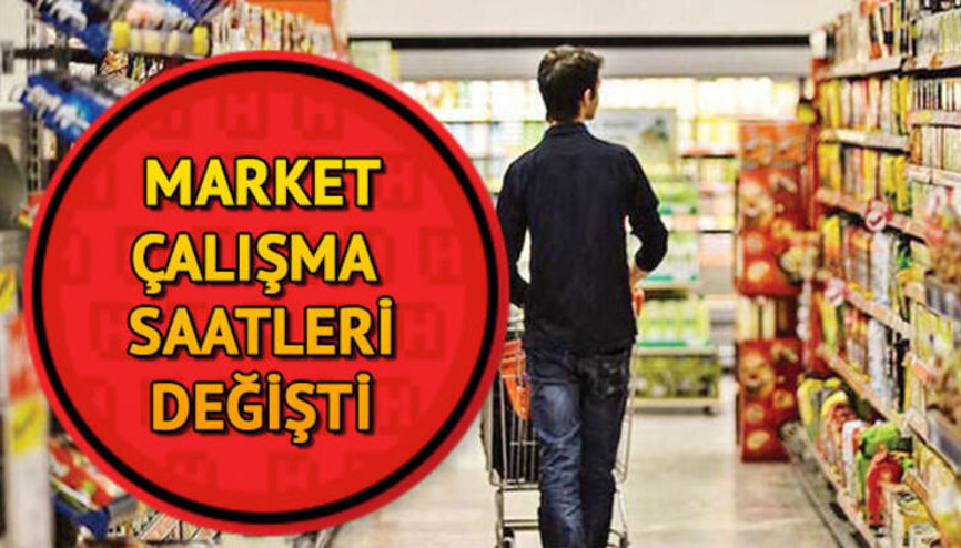 Hafta sonu bugün marketler kaçta açılıyor, kaçta kapanıyor Hafta içi ve hafta sonu marketlerin çalışma saatleri değişti