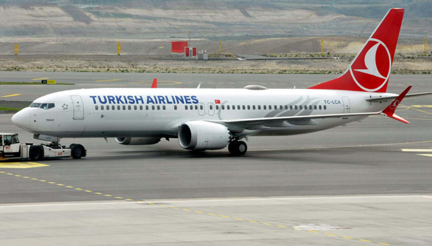 THY’nin Boeing 737-MAX’i iki yıl aradan sonra ilk seferini yaptı