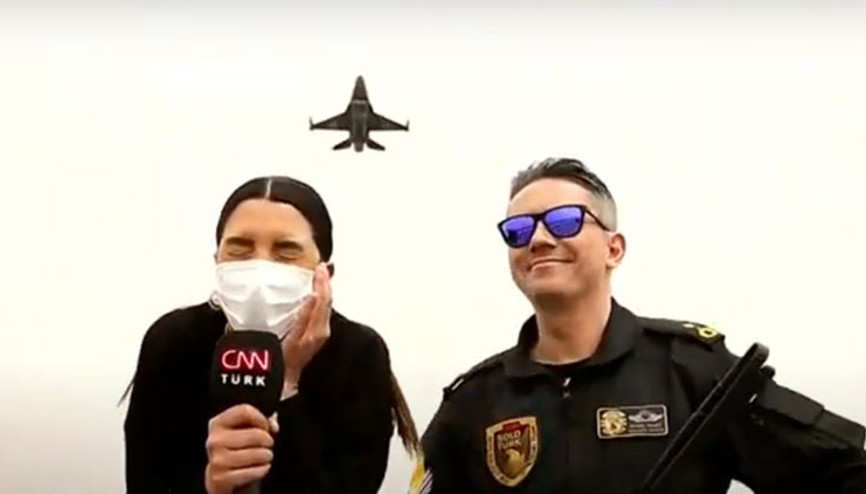 Tarih yazan pilotlar Efsaneler kapılarını CNN TÜRKe açtı