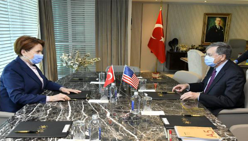 Akşener, ABD Büyükelçisi Satterfield ile görüştü