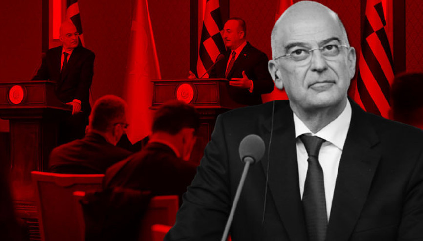 Yunan Bakandan şok tavır Diyaloğa geldi, kavga çıkardı